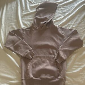 aritzia cozy fleece perfect hoodie